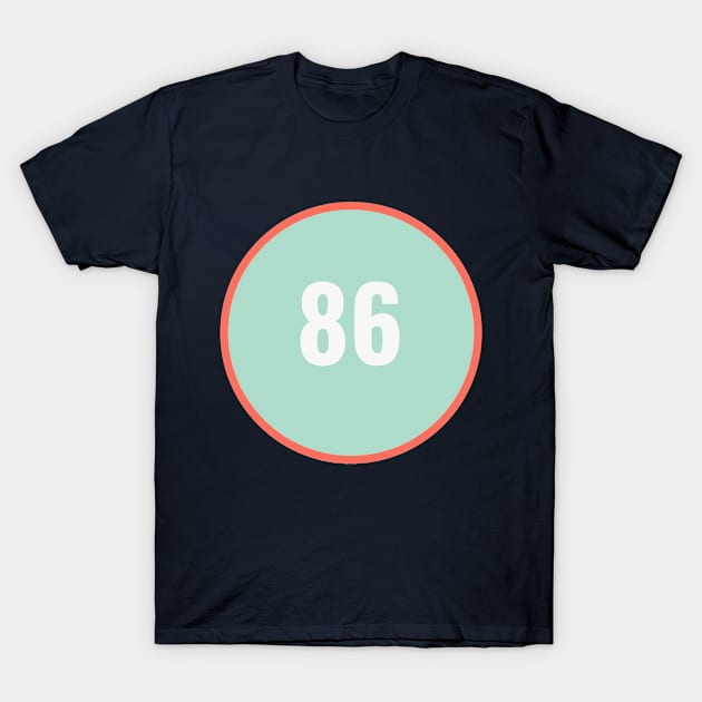 The Lucky 86 T-Shirt by vastlekode